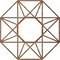 Ekena Millwork Guardian Wood Fretwork Pierced Ceiling Medallion, Walnut, 38"OD x 14 3/4"ID x 1/4"T CMWP38X38X0250GDWA - alternate 4